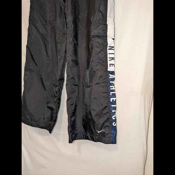 VTG 90s RARE Nike Cargo Windbreaker Pants/Size L 12/14 - Picture 2 of 6